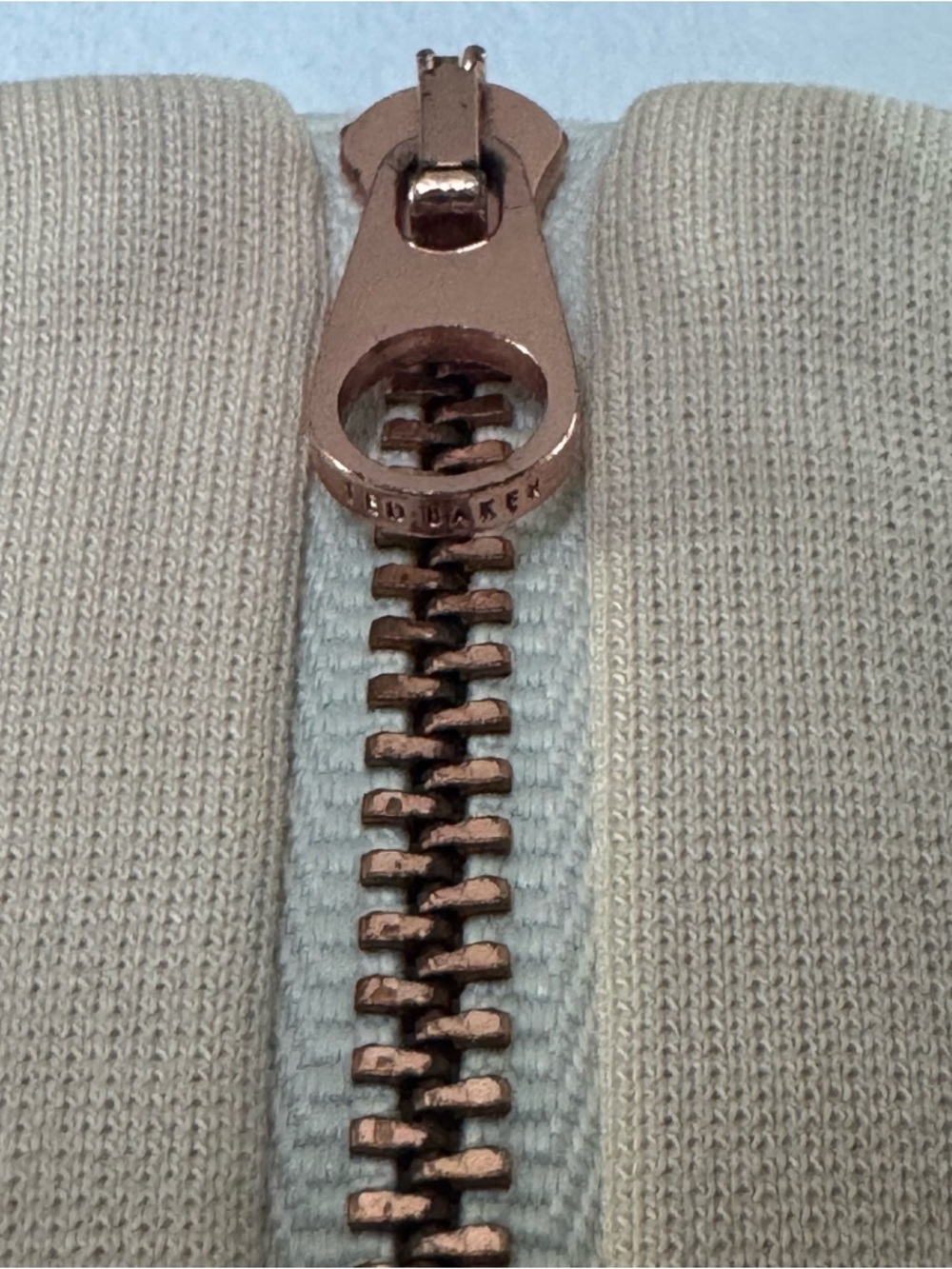 Ted Baker Corie Seam Detail Dress Blush Pink Bodycon Bandage Size Small - Picture 10 of 13